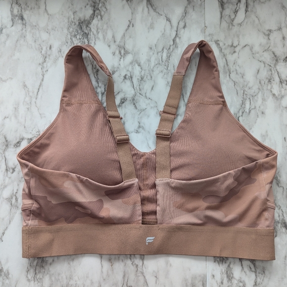 Fabletics All Day Everyday Nude Camo Plus Size Sports Bra size 1X - Picture 3 of 4